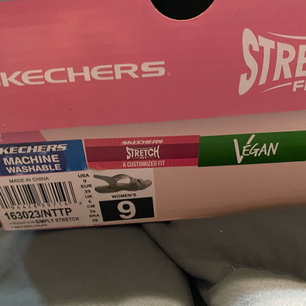 Womens sketchers stretch fit sandals - Picture 3 of 5